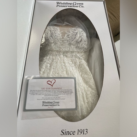 Martina Liana Couture Wedding Gown FairyCore Balletcore Fantasycore Size 4 - Picture 6 of 7